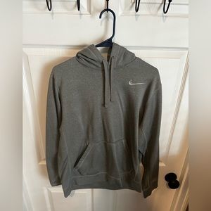 #39 Grey Nike hoodie medium loose